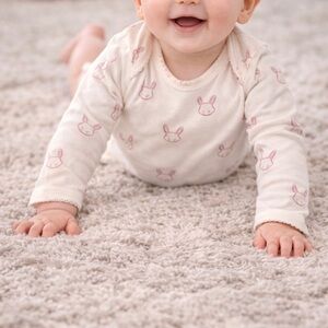Carter’s Adorable Bunny Print Onesie